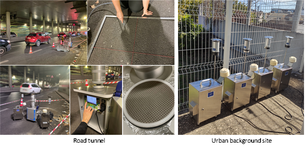Air Quality Campaign in a Road Tunnel